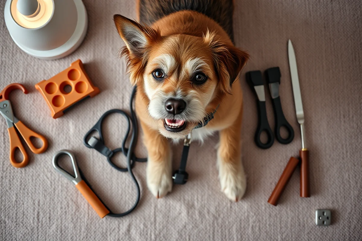 quick senior dog exercise gear — Quick Senior Dog Exercise Gear (the finished result)